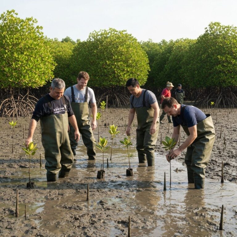 mangrove-planting